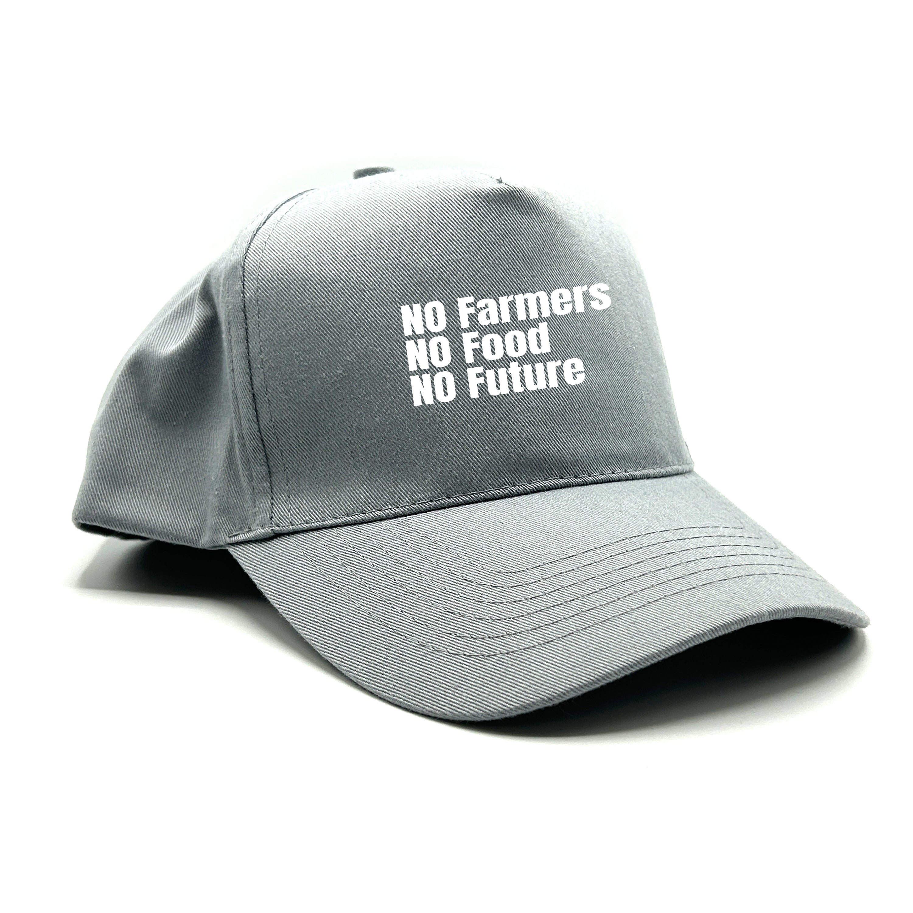 Baseball Cap - No Farmers no Food no Future - Farbwahl | Unisex | OneSize durch verstellbaren Klettverschluss