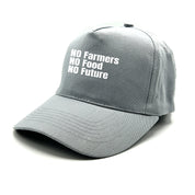 Baseball Cap - No Farmers no Food no Future - Farbwahl | Unisex | OneSize durch verstellbaren Klettverschluss