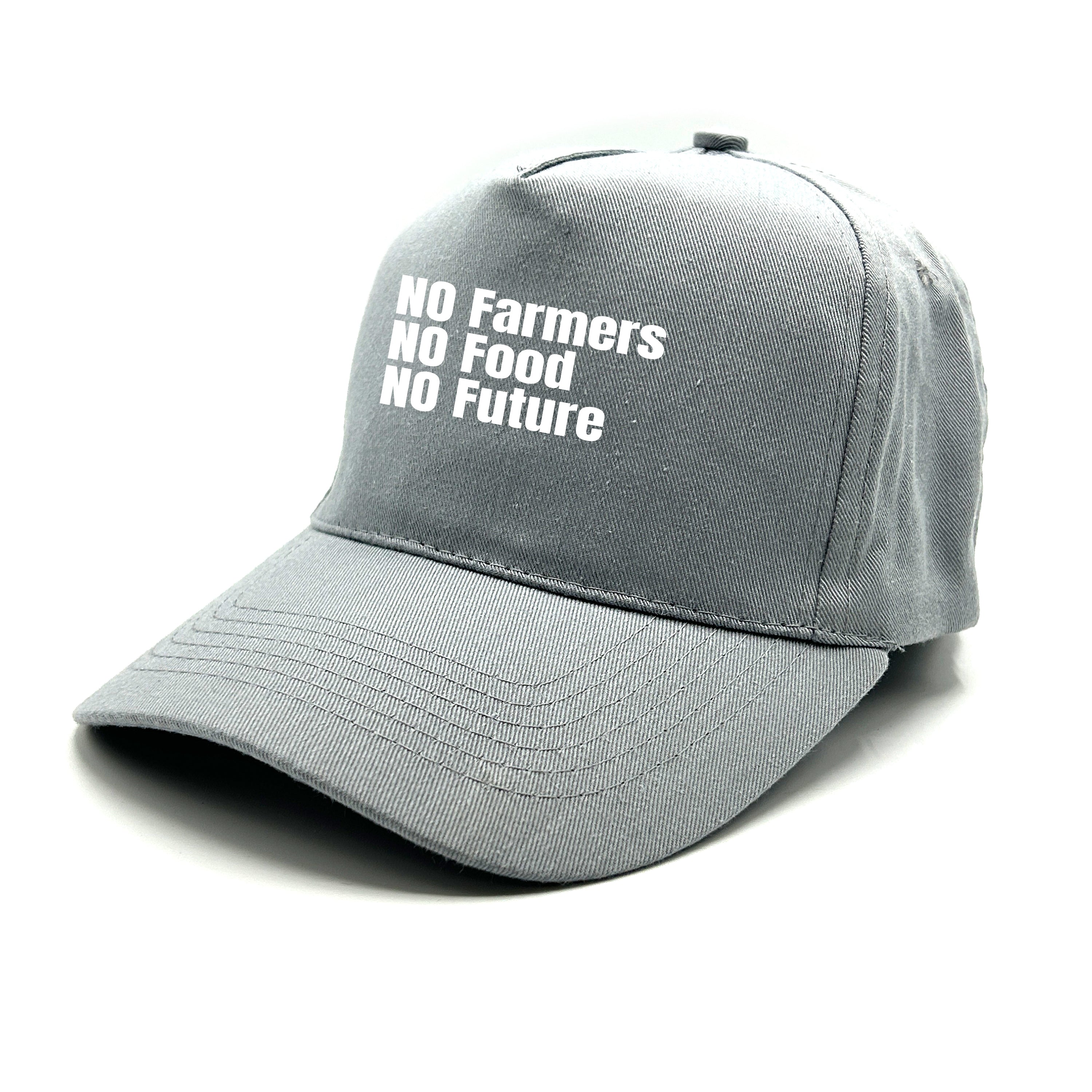 Baseball Cap - No Farmers no Food no Future - Farbwahl | Unisex | OneSize durch verstellbaren Klettverschluss