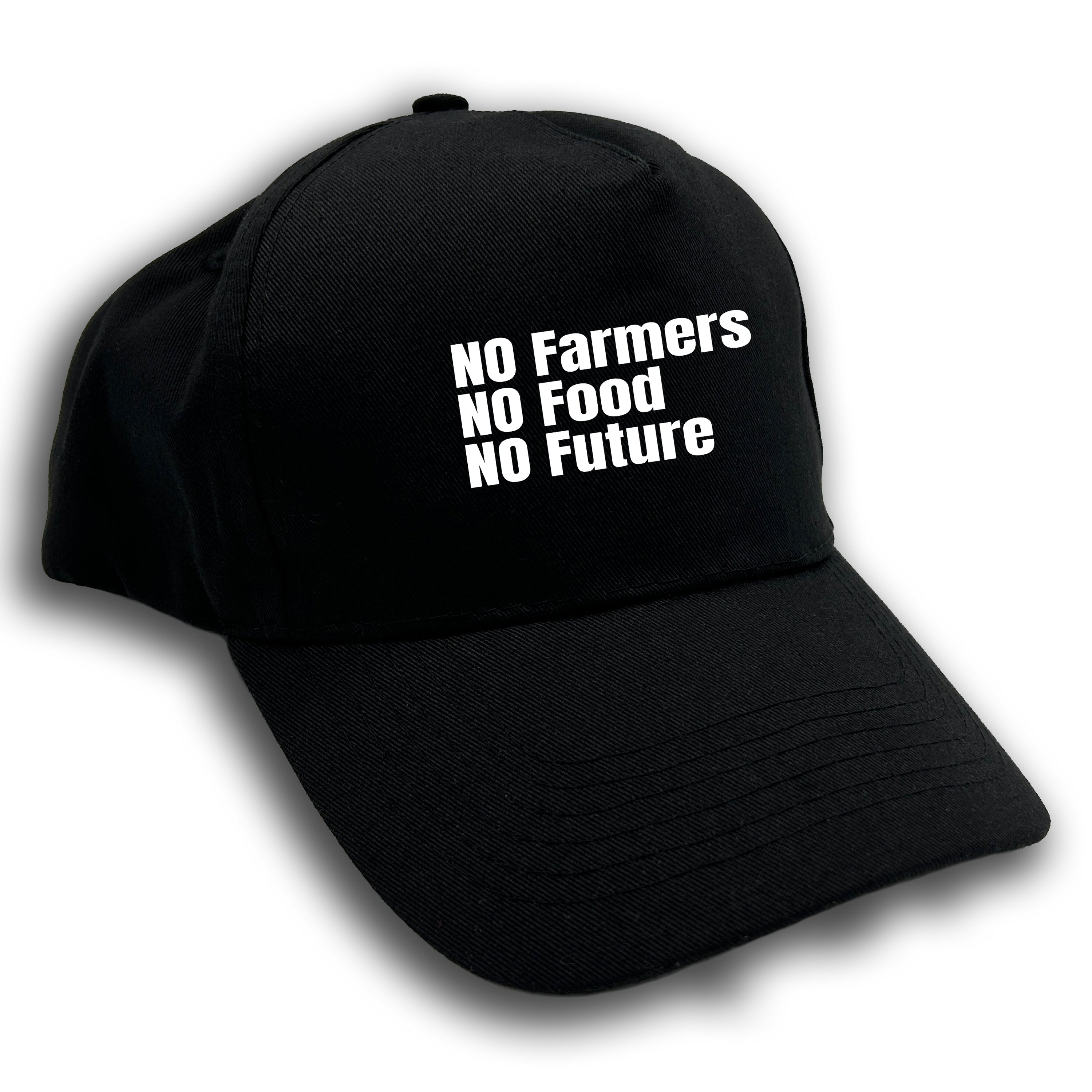 Baseball Cap - No Farmers no Food no Future - Farbwahl | Unisex | OneSize durch verstellbaren Klettverschluss