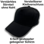 Baseball Cap - Team Glühwein - Farbwahl | Unisex | OneSize durch verstellbaren Klettverschluss