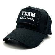 Baseball Cap mit Patch - Team Glühwein - Farbwahl | Unisex | OneSize durch verstellbaren Klipp-Verschluss