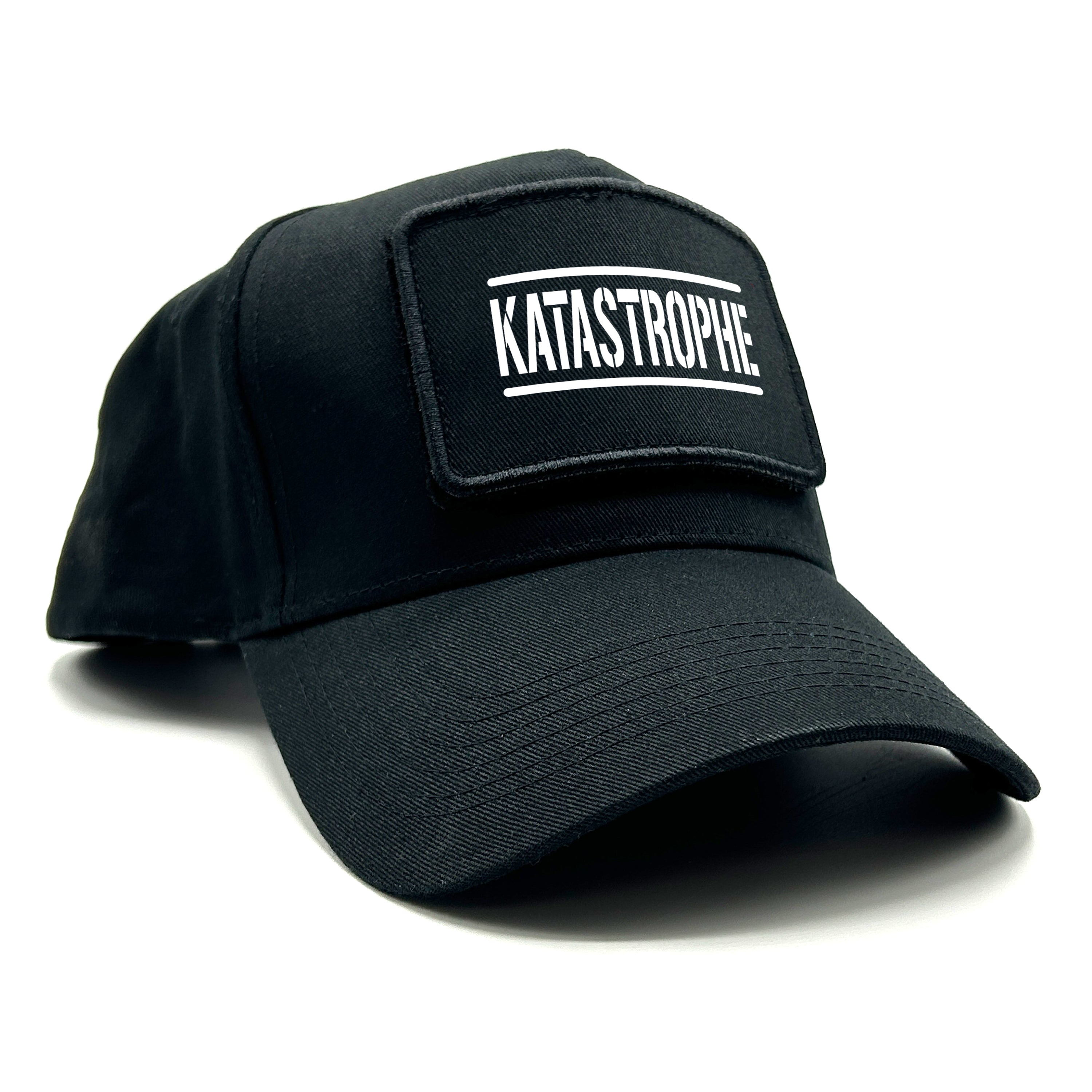 Baseball Cap mit Patch - KATASTROPHE - Farbwahl | Unisex | OneSize durch verstellbaren Klipp-Verschluss