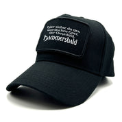 Baseball Cap mit Patch - Hammersbald - Farbwahl | Unisex | OneSize durch verstellbaren Klipp-Verschluss