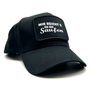 Baseball Cap mit Patch - Mir reicht´s ich geh Saufen - Farbwahl | Unisex | OneSize durch verstellbaren Klipp-Verschluss