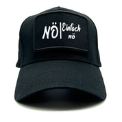 Baseball Cap mit Patch - Nö - Einfach nö - Farbwahl | Unisex | OneSize durch verstellbaren Klipp-Verschluss