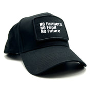 Baseball Cap mit Patch - No Farmers no Food no Future - Farbwahl | Unisex | OneSize durch verstellbaren Klipp-Verschluss