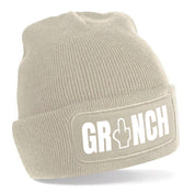 Beanie Strickmütze mit Spruch | GR NCH | Farbwahl | Angenehm weich | Onesize