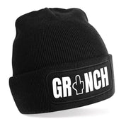 Beanie Strickmütze mit Spruch | GR NCH | Farbwahl | Angenehm weich | Onesize