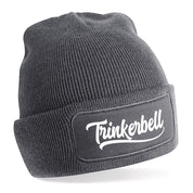 Beanie Strickmütze mit Spruch | Trinkerbell | Farbwahl | Angenehm weich | Onesize