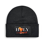 Beanie Strickmütze mit Spruch | HOLY Aperoli | Farbwahl | Angenehm weich | Onesize