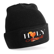 Beanie Strickmütze mit Spruch | HOLY Aperoli | Farbwahl | Angenehm weich | Onesize