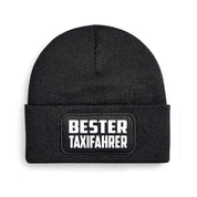 Beanie Strickmütze mit Spruch | Bester Taxifahrer | Farbwahl | Angenehm weich | Onesize
