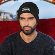 Beanie Strickmütze mit Spruch | nachhaltig leben - NACHSCHENKEN BITTE! | Farbwahl | Angenehm weich | Onesize