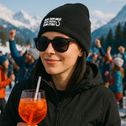 Beanie Strickmütze mit Spruch | Aus dem Weg! Ich muss zum Stall | Farbwahl | Angenehm weich | Onesize