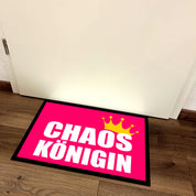 Fußmatte mit Motiv - Chaos Königin - für innen und außen | 60x40cm