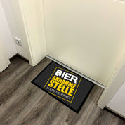 Fußmatte mit Motiv - Bier Annahmestelle 24 Std. geöffnet - für innen und außen | 60x40cm