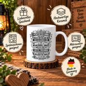 Herzbotschaft Tasse für Söhne von der Mutter – Ich bin kein perfekter Sohn