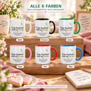 Herzbotschaft Tasse Gute Nachbarn sind wie Sterne Geschenk für die Nachbarn