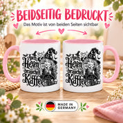 Herzbotschaft Tasse Auch Hexen brauchen Kaffee Lustige Geschenkidee
