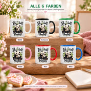 Herzbotschaft Tasse Panda – Ich mag halt Pandas – Geschenk für Pandafans