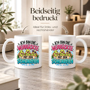 Herzbotschaft Tasse Verrückte mit Schildkröten Geschenk 330 ml