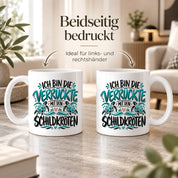 Tasse für Schildkröten Liebhaberinen - Die verrückte mit den Schildkröten