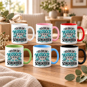 Tasse für Schildkröten Liebhaberinen - Die verrückte mit den Schildkröten
