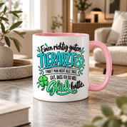 Herzbotschaft Tasse Danke Geschenk für Tierarzt Kaffeetasse Veterinär