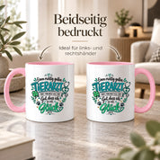 Herzbotschaft Tasse Danksagung Geschenk Tierarzt Kaffeetasse Praxis