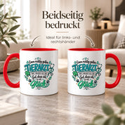 Herzbotschaft Tasse Danksagung Geschenk Tierarzt Kaffeetasse Praxis