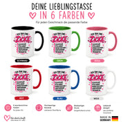 Herzbotschaft Tasse Zicke Zuckersüß Intelligent Geschenk 330 ml