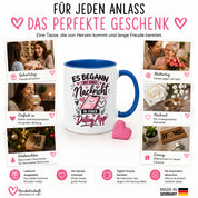 Herzbotschaft Tasse Dating App Liebe Geschenk Partner 330 ml