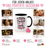 Herzbotschaft Tasse Dating App Liebe Geschenk Partner 330 ml