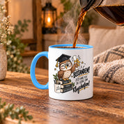 Herzbotschaft Tasse Prüfung bestanden Klugscheißen Geschenk 330 ml
