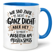 Herzbotschaft Tasse Kollegen Geschenk Arbeit Spaß 330 ml