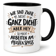 Herzbotschaft Tasse Kollegen Geschenk Arbeit Spaß 330 ml