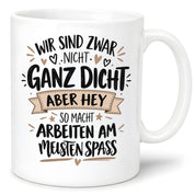 Herzbotschaft Tasse Kollegen Geschenk Arbeit Spaß 330 ml