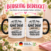Herzbotschaft Tasse Kollegen Geschenk Arbeit Spaß 330 ml