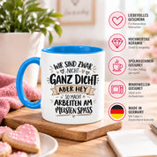Herzbotschaft Tasse Kollegen Geschenk Arbeit Spaß 330 ml