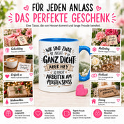 Herzbotschaft Tasse Kollegen Geschenk Arbeit Spaß 330 ml