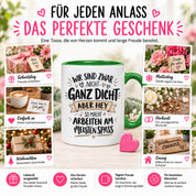 Herzbotschaft Tasse Kollegen Geschenk Arbeit Spaß 330 ml