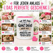 Herzbotschaft Tasse Kollegen Geschenk Arbeit Spaß 330 ml