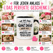 Herzbotschaft Tasse Kollegen Geschenk Arbeit Spaß 330 ml