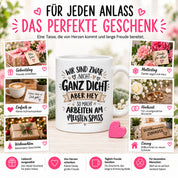 Herzbotschaft Tasse Kollegen Geschenk Arbeit Spaß 330 ml