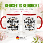 Herzbotschaft Tasse Kollegen Geschenk Arbeit Humor 330 ml