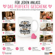 Herzbotschaft Tasse Kollegen Geschenk Arbeit Humor 330 ml