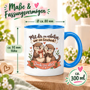Herzbotschaft Tasse Kollege Abschied Danke Geschenk Arbeitskollegen 330 ml