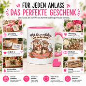 Herzbotschaft Tasse Kollege Abschied Danke Geschenk Arbeitskollegen 330 ml