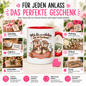 Herzbotschaft Tasse Kollege Abschied Danke Geschenk Arbeitskollegen 330 ml